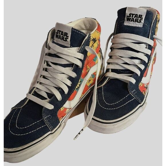 Vans X Star Wars Yoda Aloha Sk8 High Shoes Women's Size 9 - Picture 8 of 10